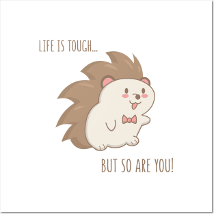 Motivational Hedgehog Posters and Art